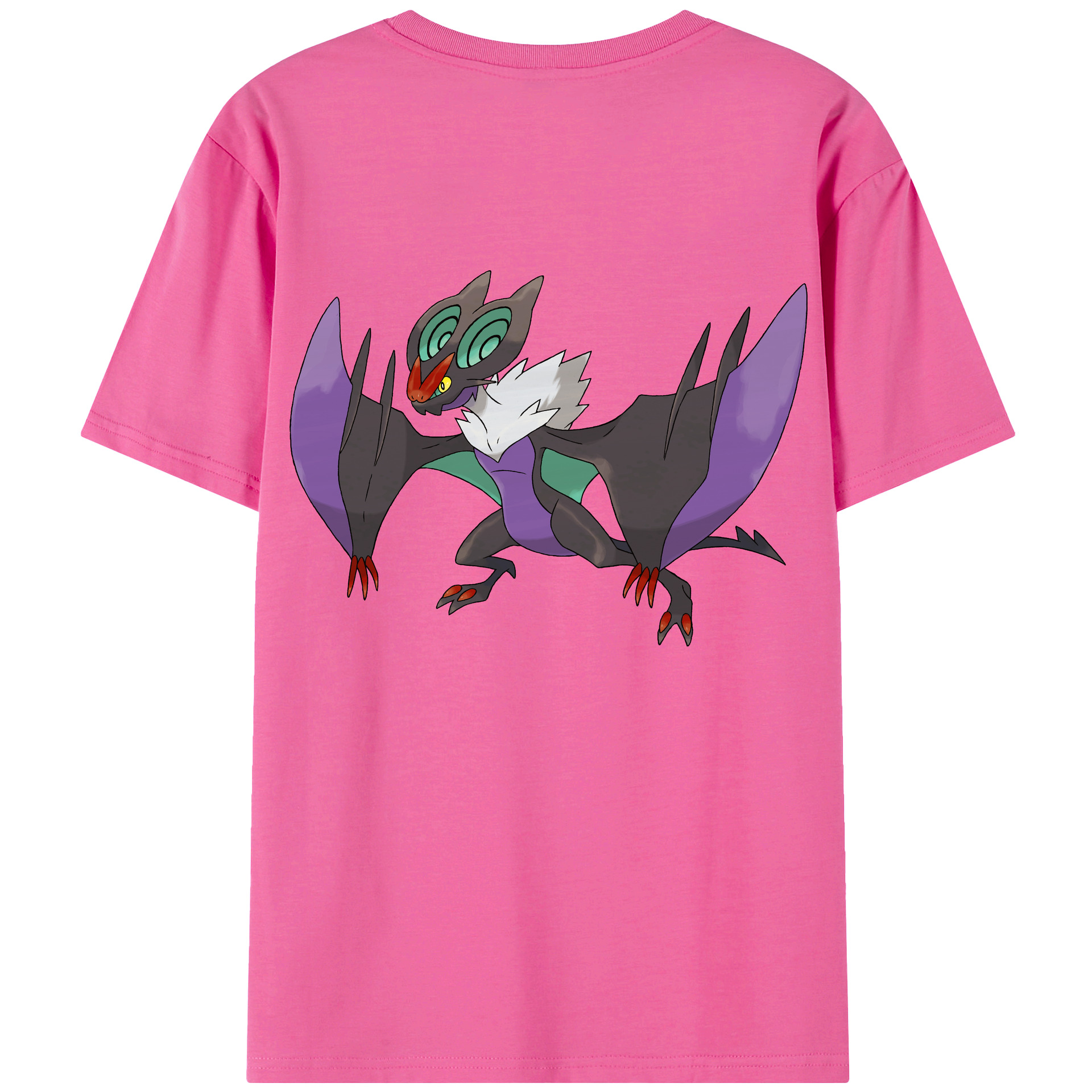 （画像用） ポケットモンスター Pokémon レディース半袖Tシャツ(バックプリント)